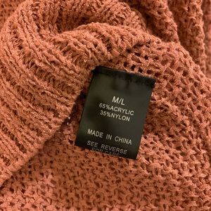 Vici Sweaters - Laid back knit sweater in ginger/brown Vici Sweaters - Laid back knit sweater in ginger/brown